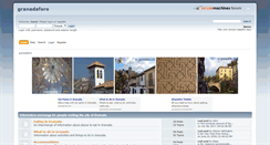 Desktop Screenshot of granadaforo.com